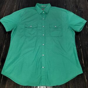 Express Short Sleeve Button Down Shirt Size XL